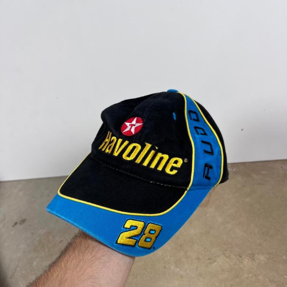 Havoline racing‎ team Nascar 2000s hat with 28 logo